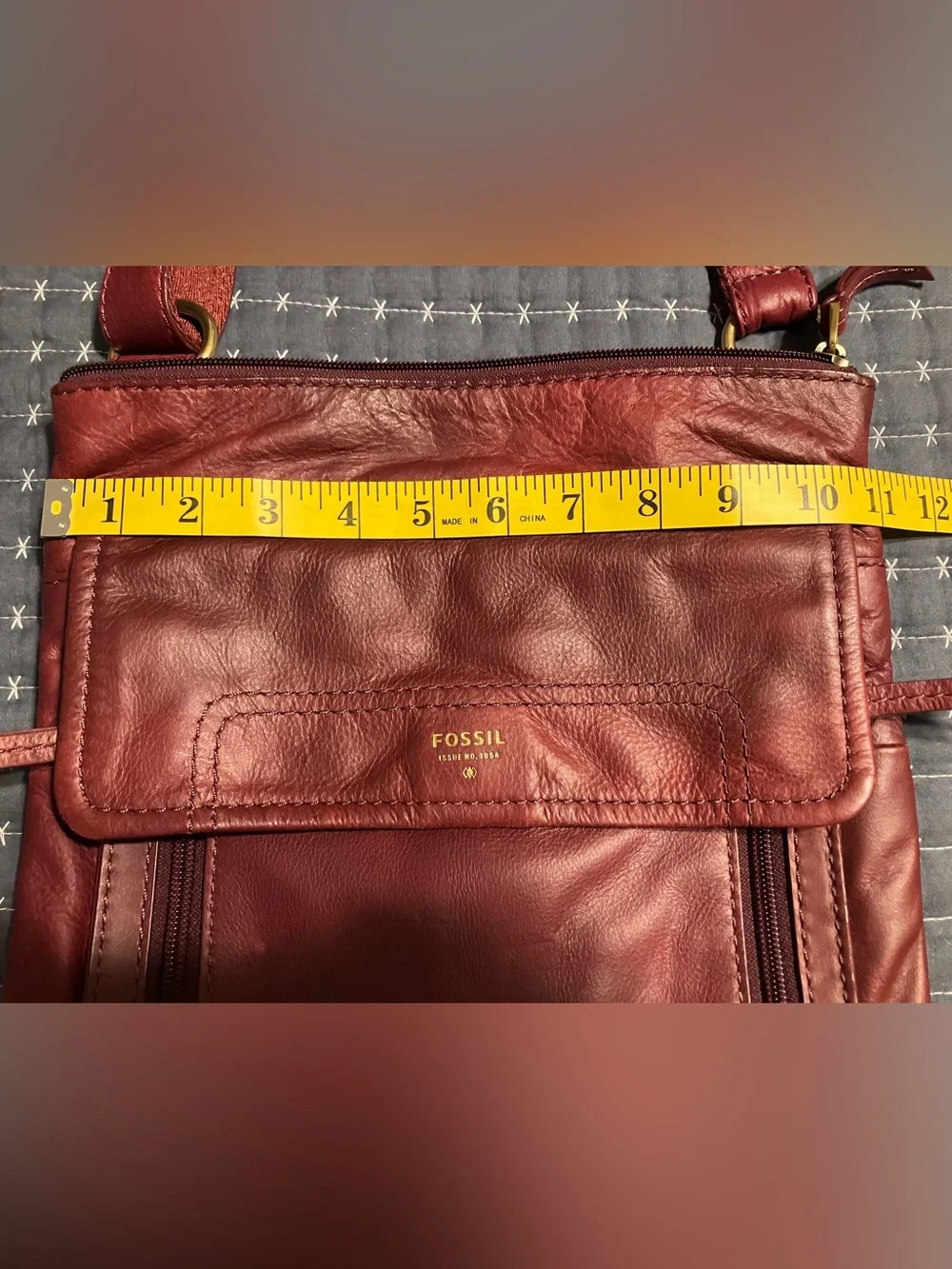 Fossil genuine leather